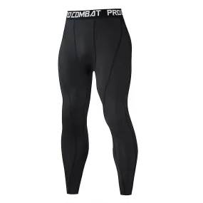 Men's Sports Leggings Tight Long Underwear Quick Drying Compression Trousers