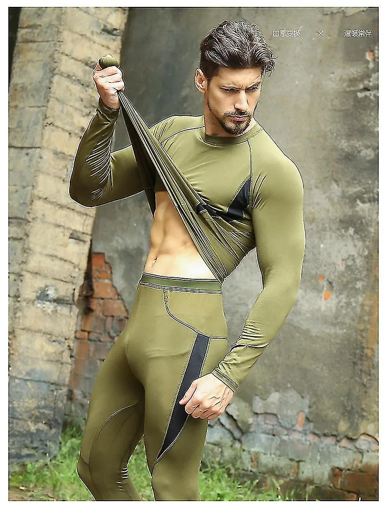 Men's Tactical Military Thermal Underwear Zh5-2