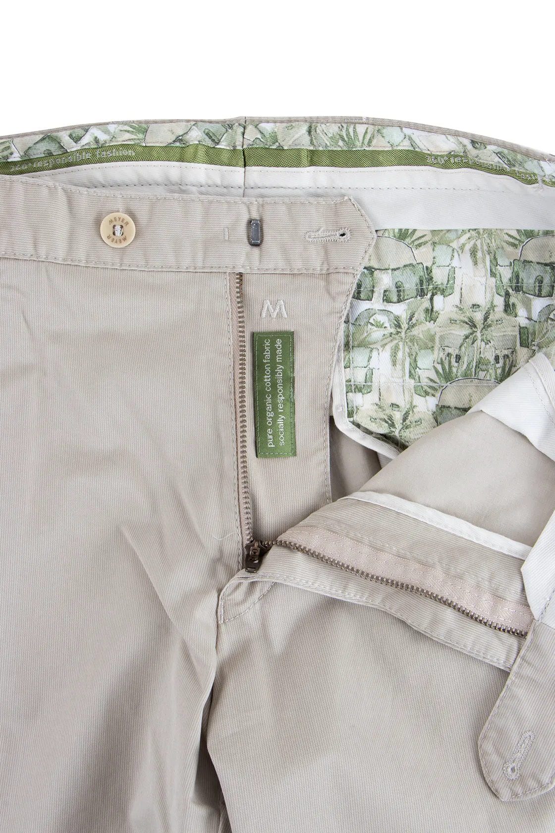 Meyer Oslo Casual Trouser 34L Beige