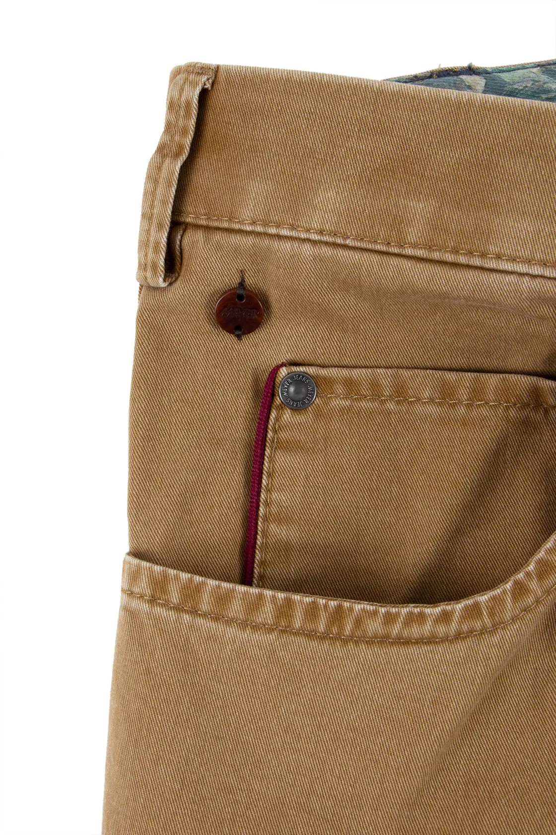 Meyer Oslo Casual Trouser 34L Camel