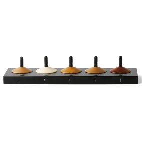 Naef 5 Wooden Spinning Tops