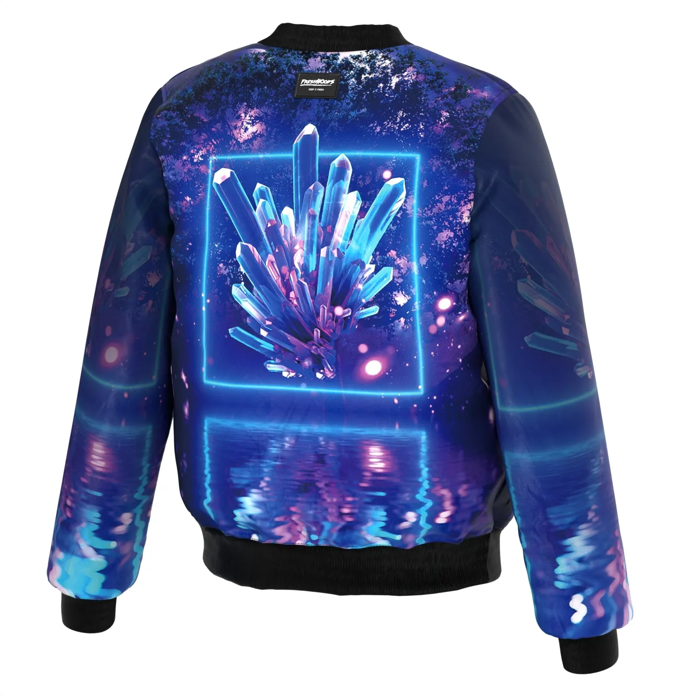 Neon Treasure Bomber Jacket