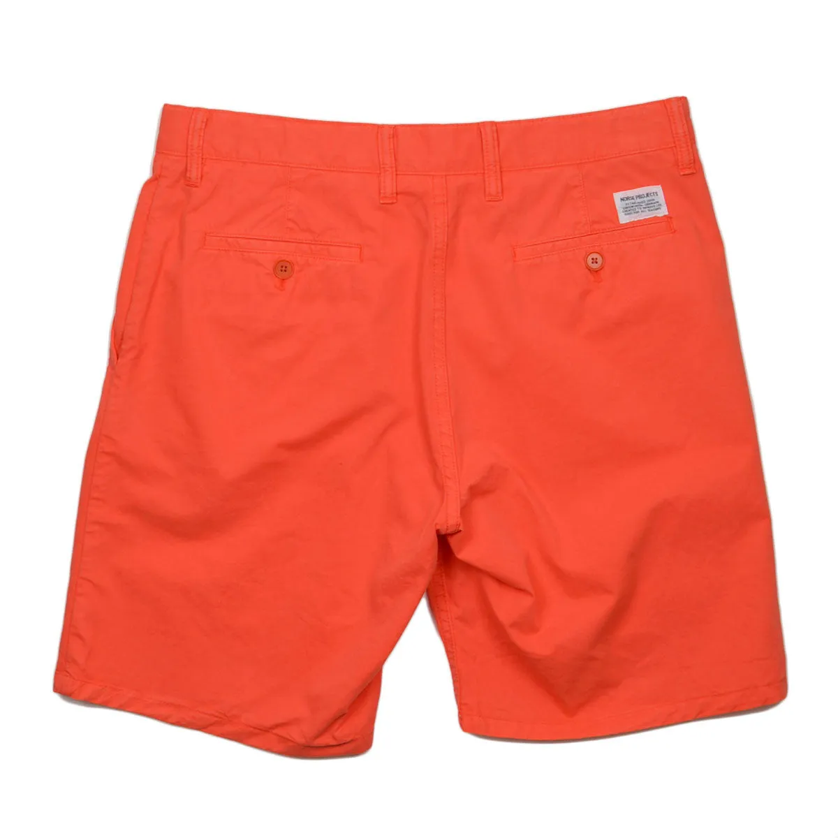 Norse Projects - Aros Light Twill Shorts - Blood Orange