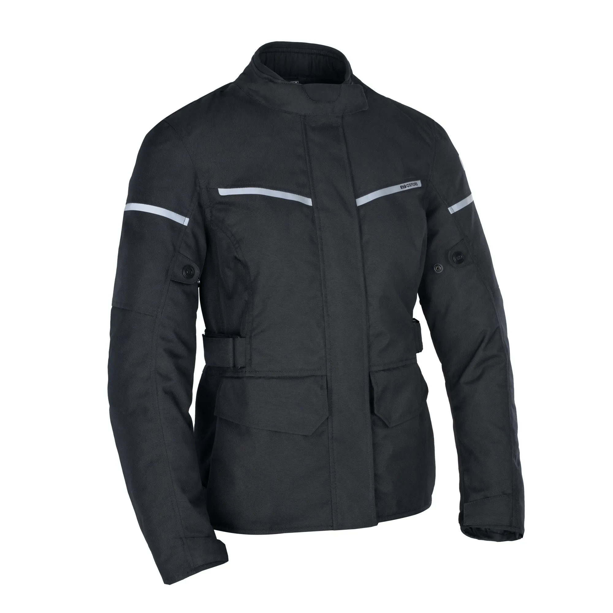 Oxford Spartan Ladies Long Jacket - Black