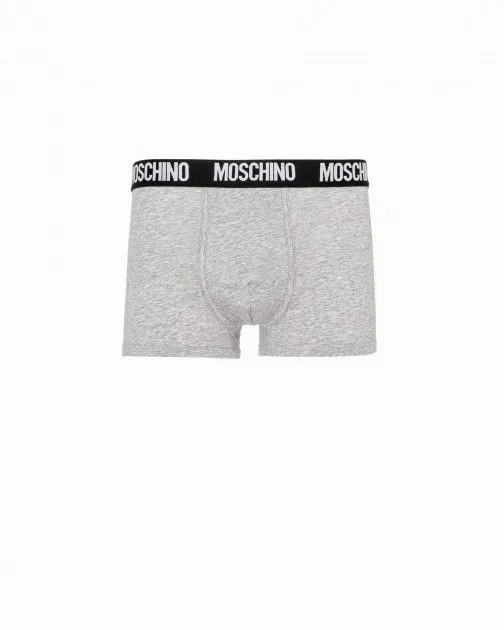 Pack 2 Calzoncillos Moschino Underwear A4771 Gris