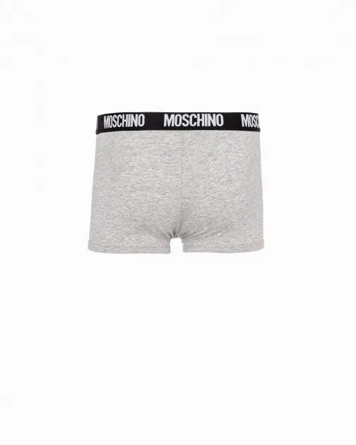 Pack 2 Calzoncillos Moschino Underwear A4771 Gris