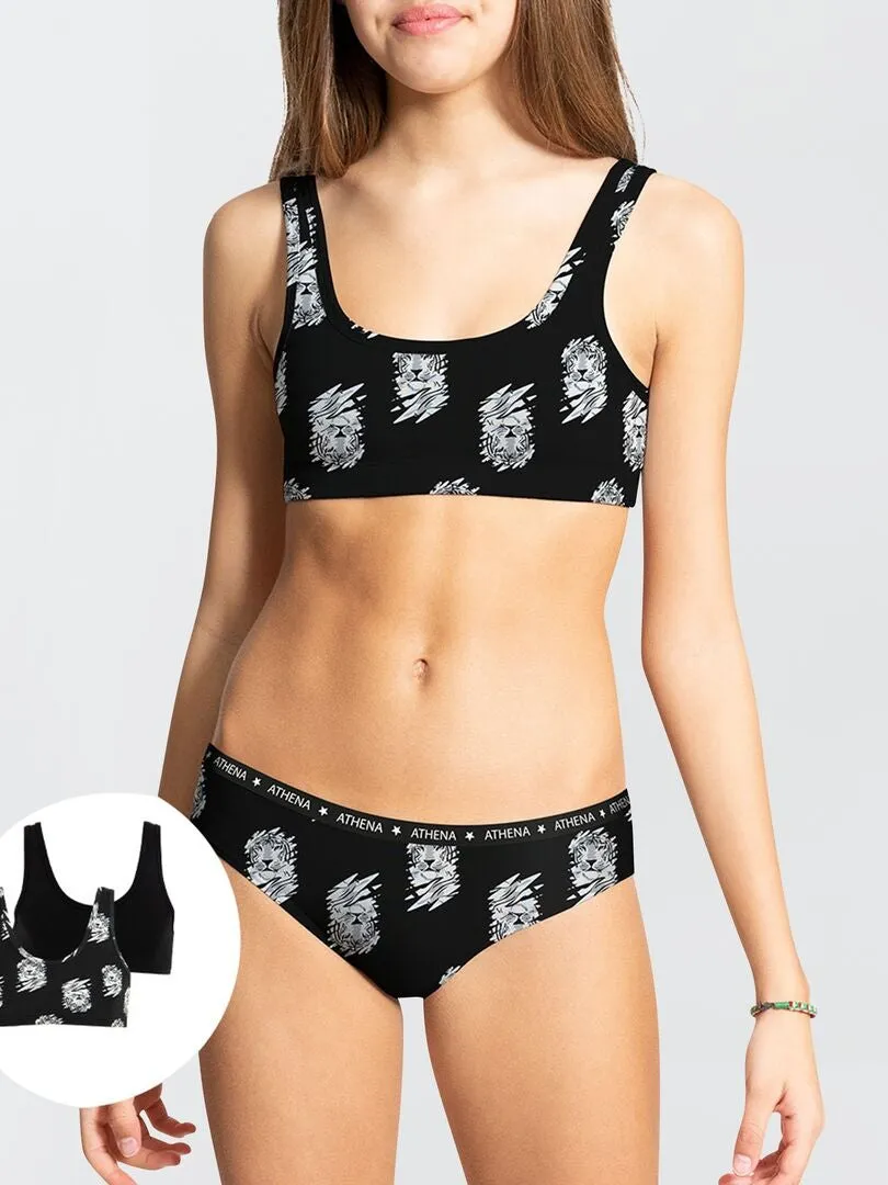 Pack de 2 tops - NEGRO