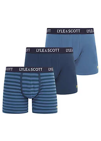 Pack of 3 Ethan Underwear Trunks by Lyle & Scott | Look Again