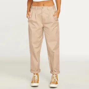 Pantalón Volcom: Frochickie Trouser (Taupe)