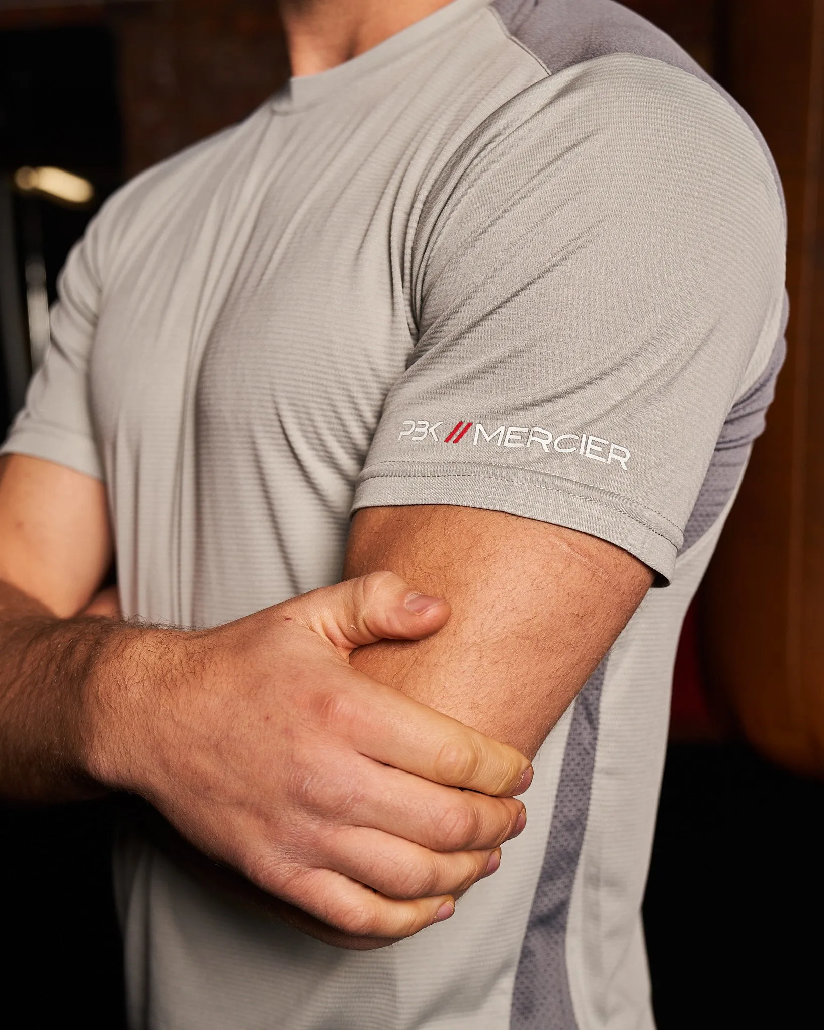 PBK//Mercier Performance Tshirt Grey