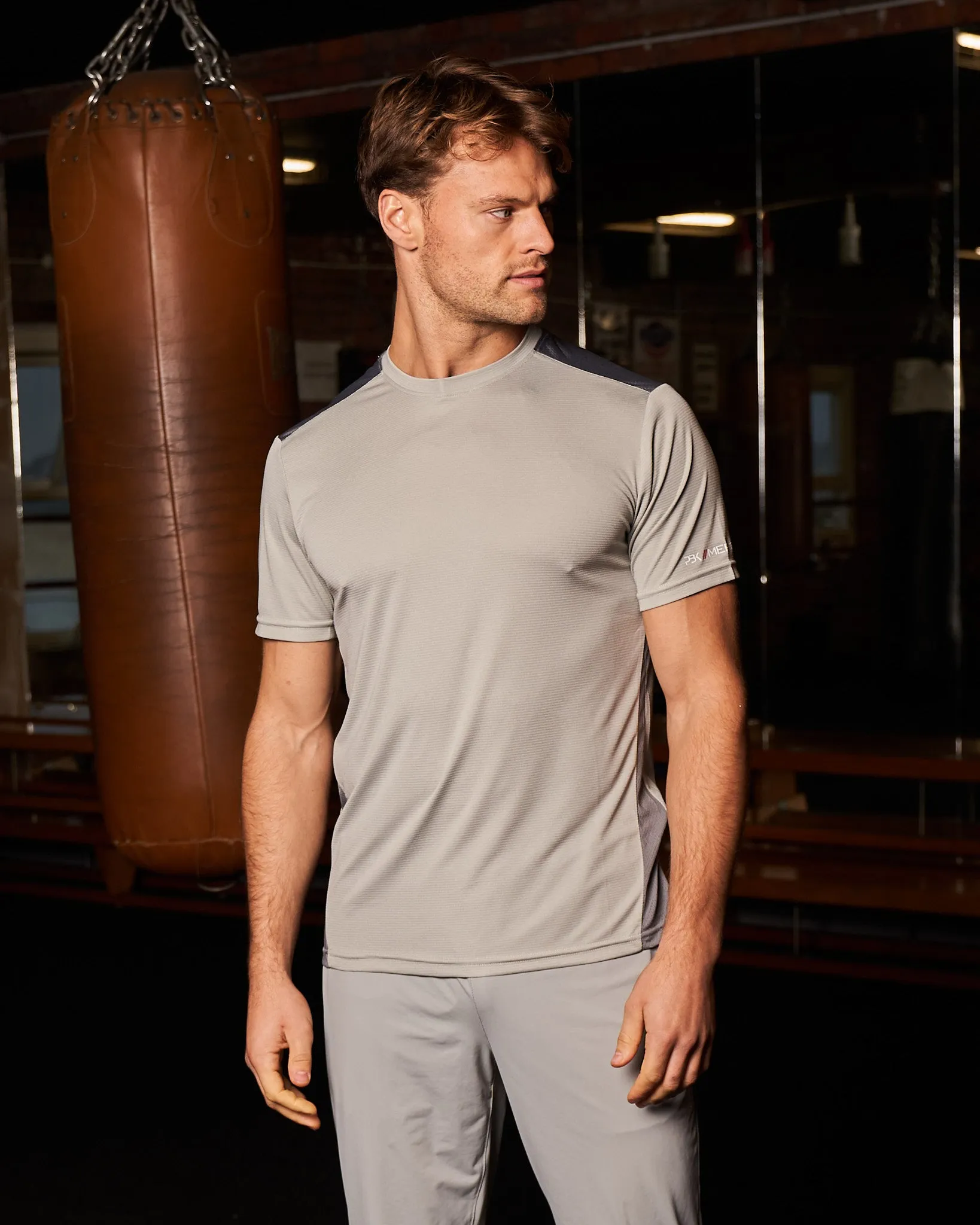 PBK//Mercier Performance Tshirt Grey