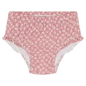 Petit Bateau Baby Swim Bottoms Pink Floral Print