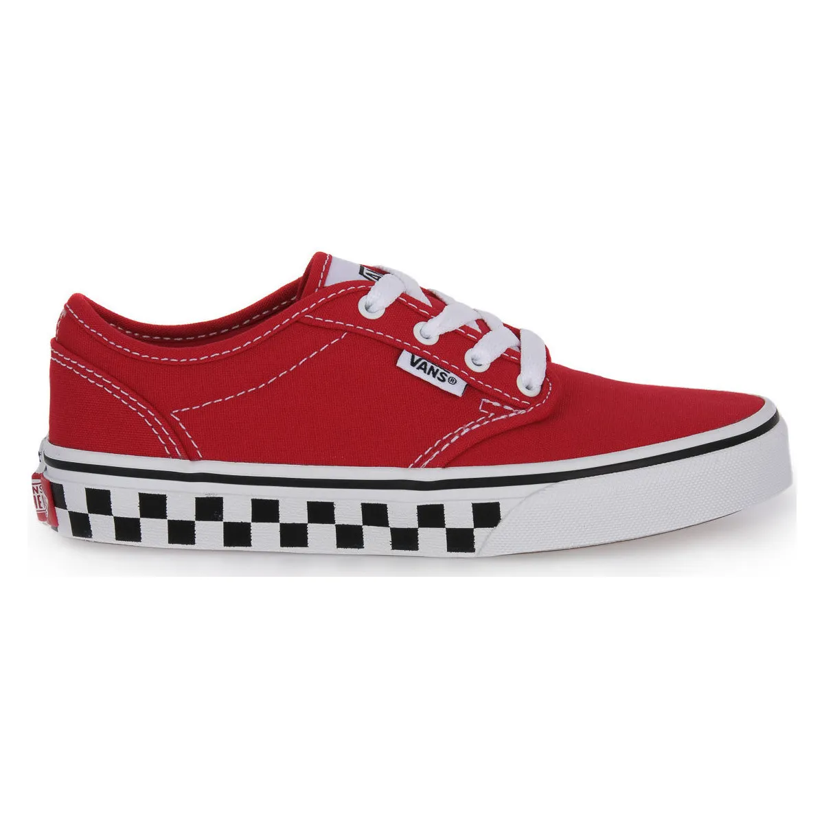 RED ATWOOD CHECKER SIDEWALL