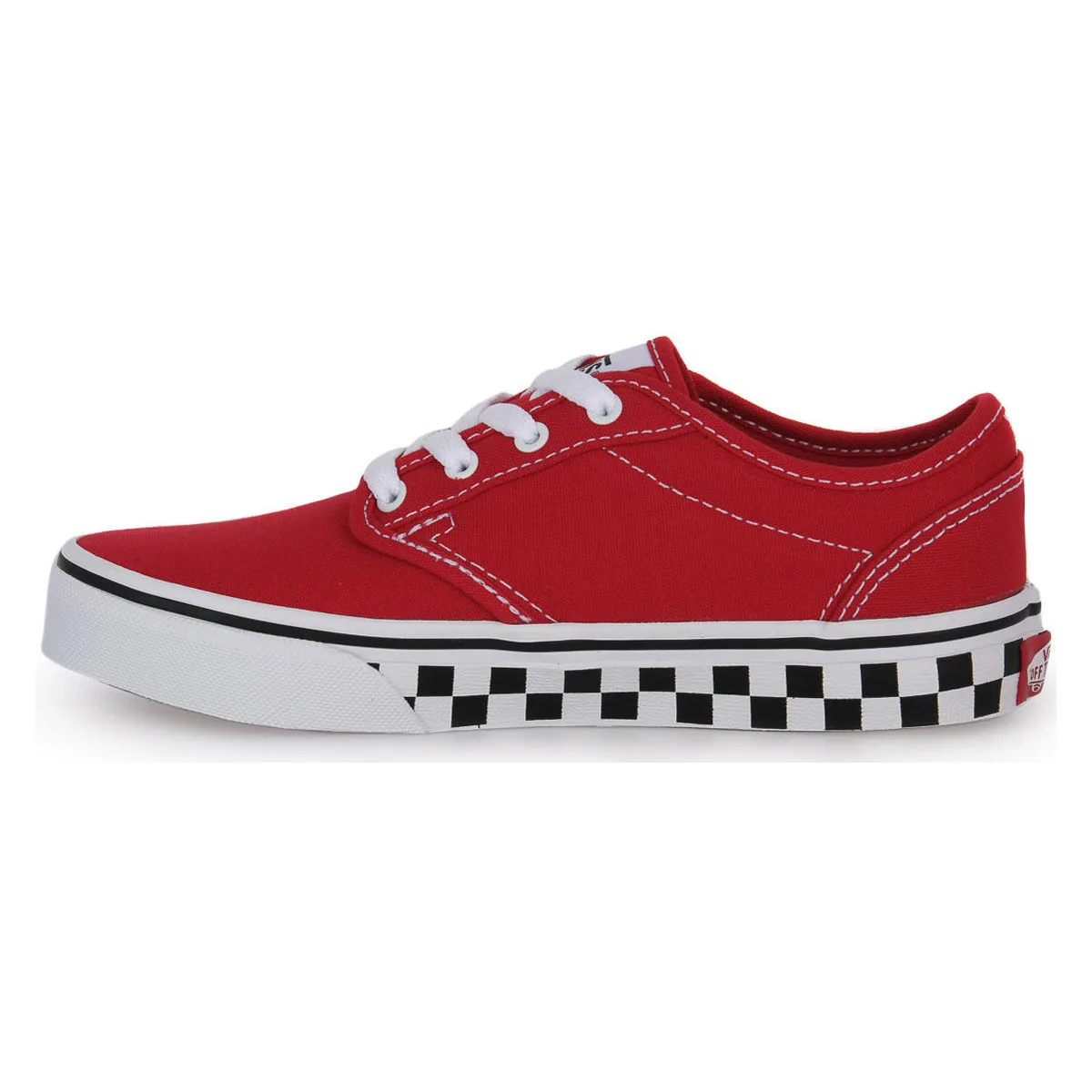 RED ATWOOD CHECKER SIDEWALL