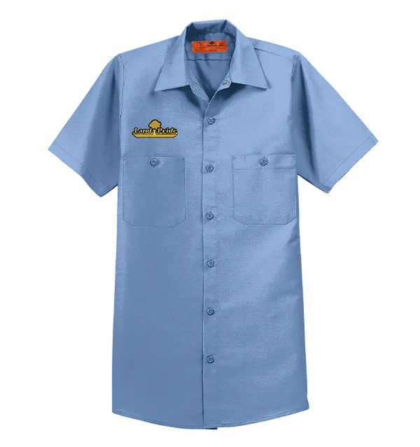 Red Kap Short Sleeve Industrial Work Shirt