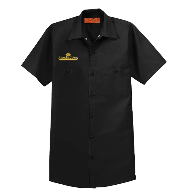 Red Kap Short Sleeve Industrial Work Shirt