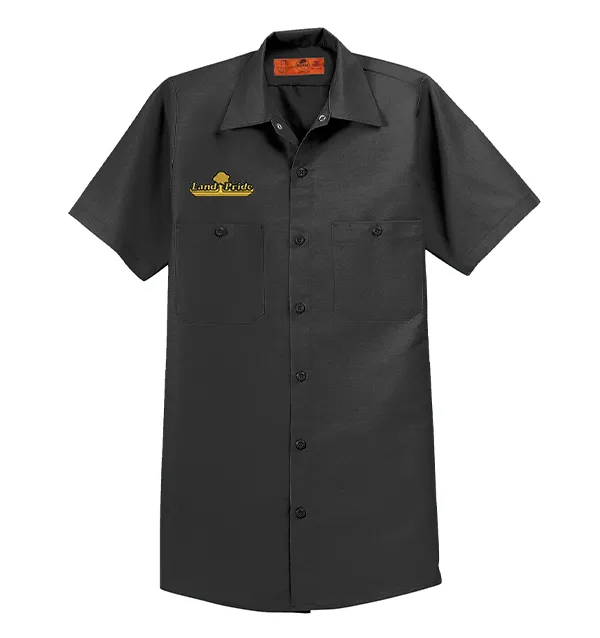 Red Kap Short Sleeve Industrial Work Shirt