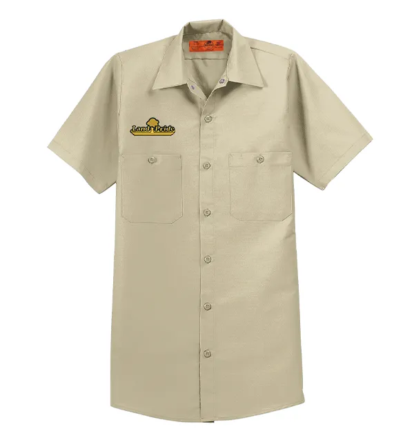 Red Kap Short Sleeve Industrial Work Shirt