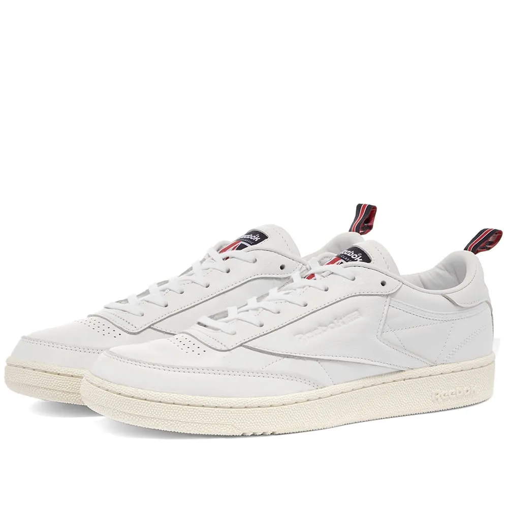 Reebok Club C 85White, Chalk & Vector Navy