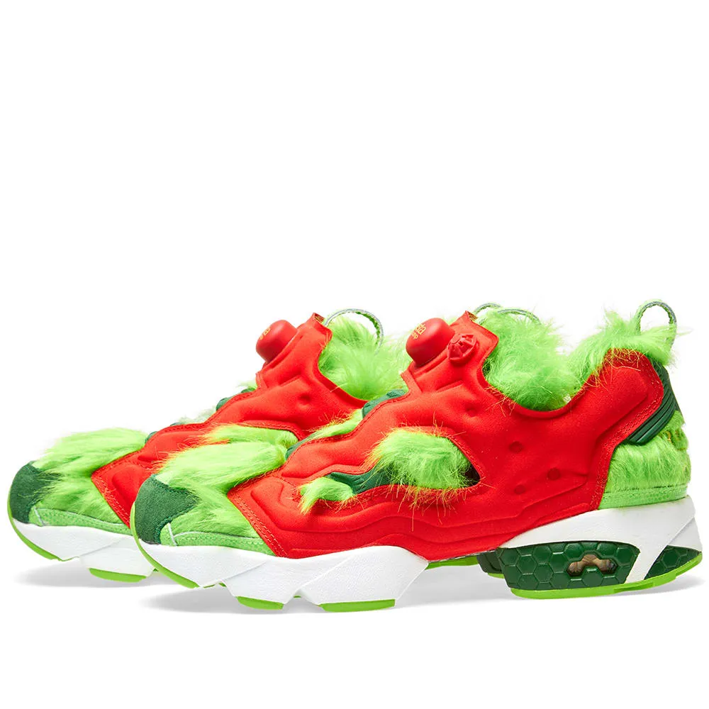 Reebok Instapump Fury CVSemi Solar Green & Scarlet