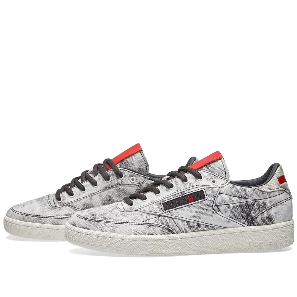 Reebok x Kendrick Lamar Club CWhite, Coal & Scarlet