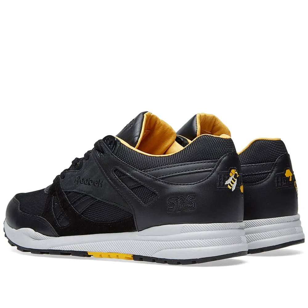 Reebok x Sneakersnstuff Ventilator CN 'Bees & Honey'Black, Fierce Gold & Steel