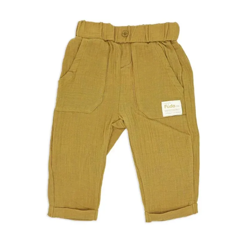 Rose Textile - 3Pk Baby Boys Tan Pant Set