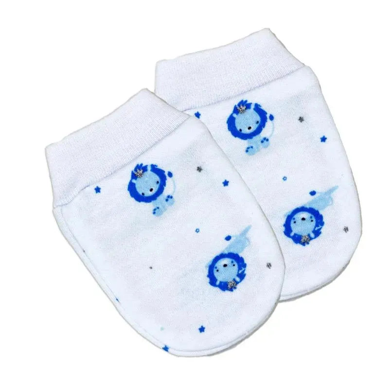 Rose Textile - 5Pk Baby Boys Lion Velour Set