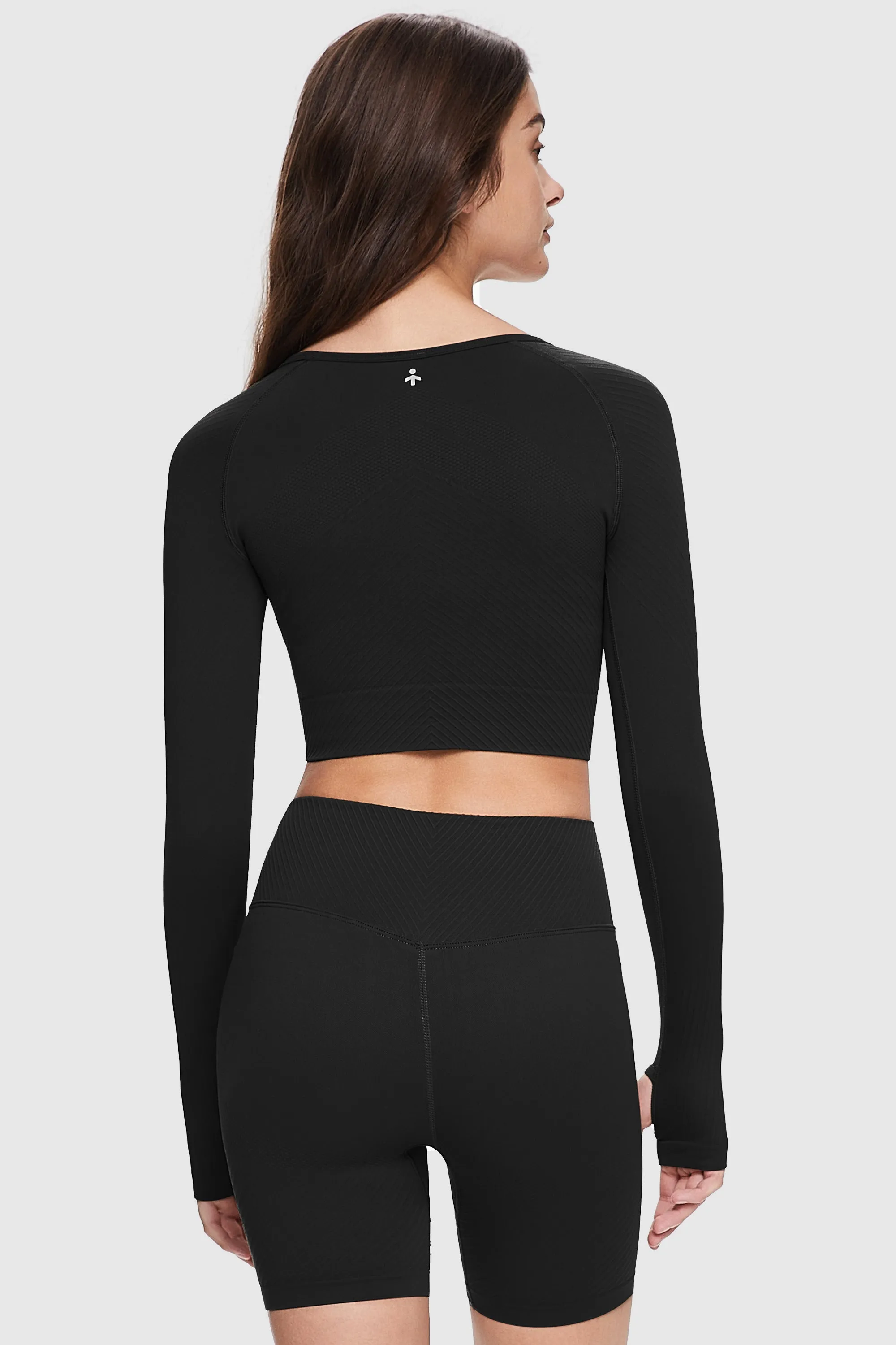 Seamless Crop Athletic Tops