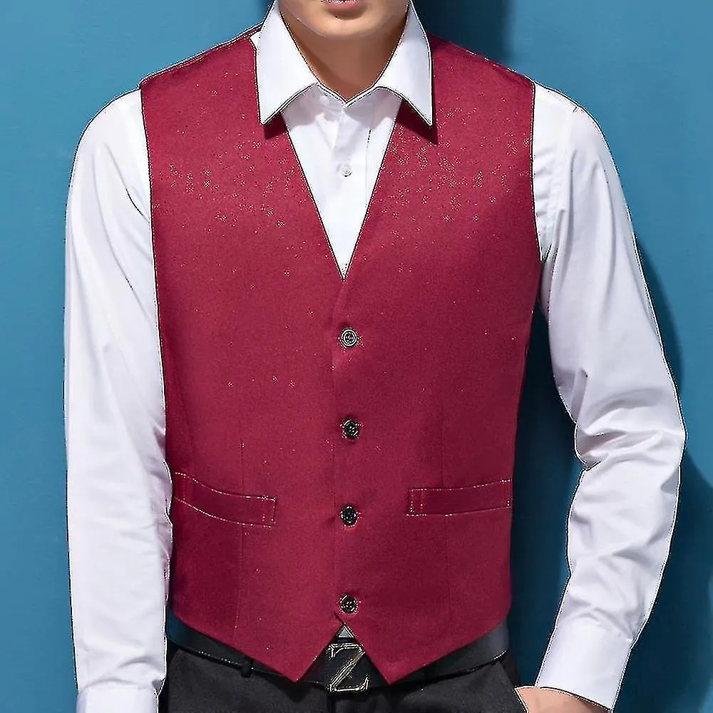 Slim Fit Wedding Suit Vests-formal Tuxedo Waistcoat