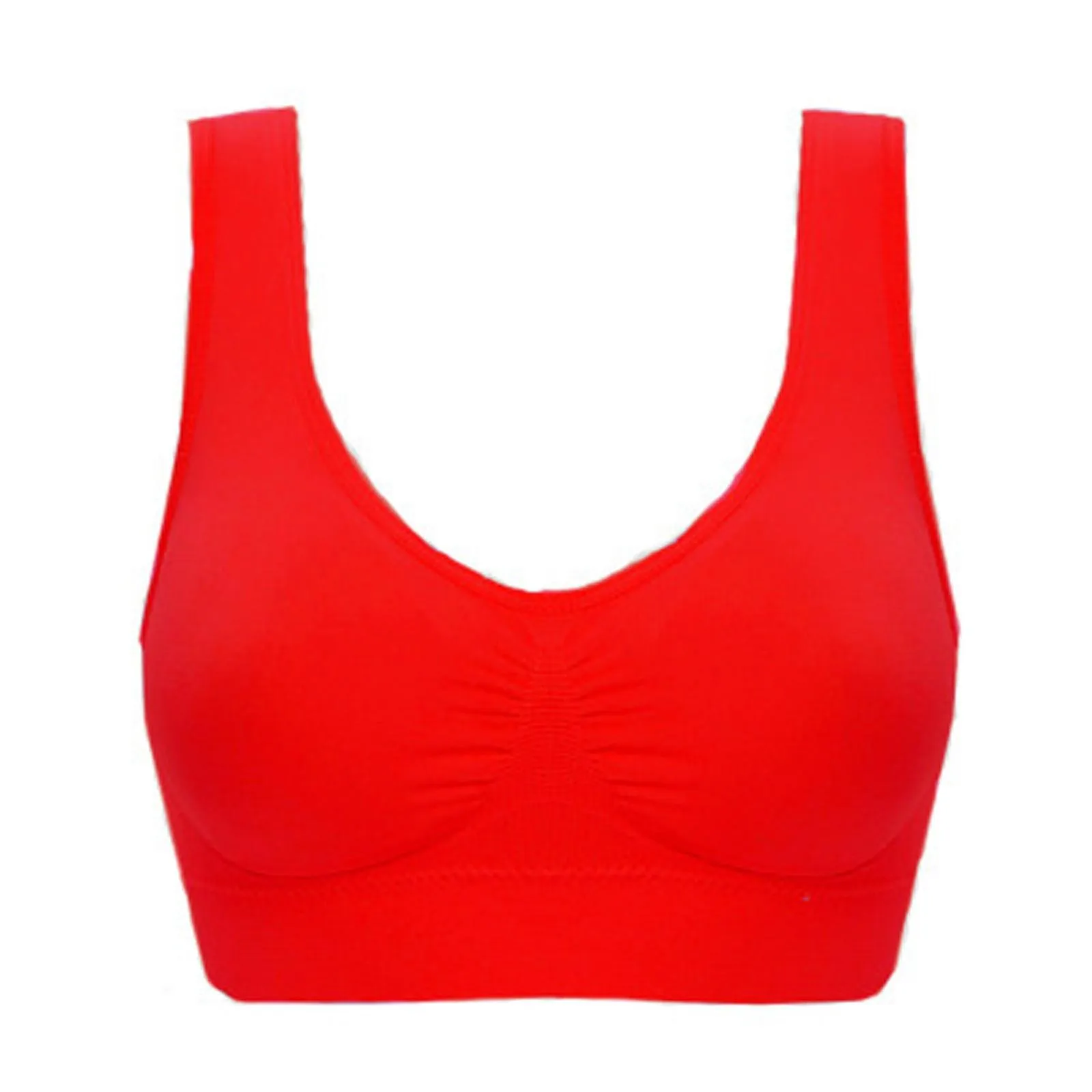 Sports Bras Women Plus Size Bras Padded Seamless Yoga Bra Wireless Underwear Bras For Women