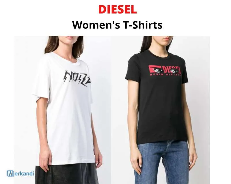 STOCK DE CAMISETAS Y TOPS DE MUJER DIESEL