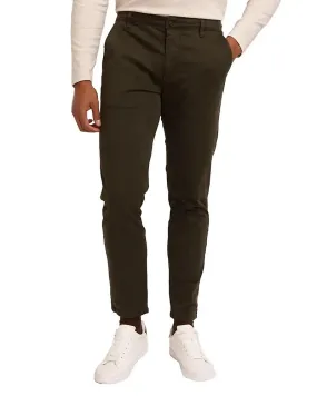 Stretch chino trouser - brown