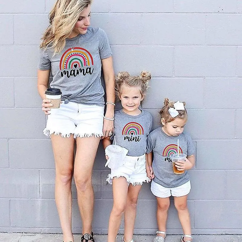 Summer Mother & Daughter Camiseta / Tops a juego