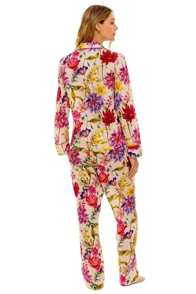 The Lazy Poet - Emma PJ Pant Set - Wind Flower