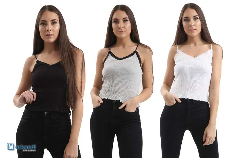 Tops de chaleco de mujer