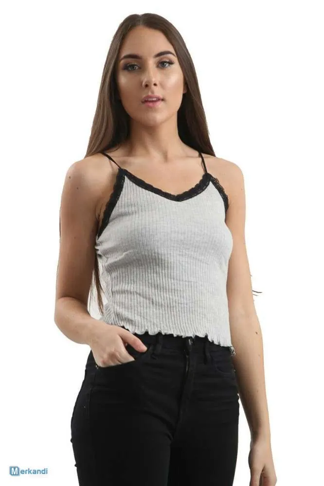 Tops de chaleco de mujer