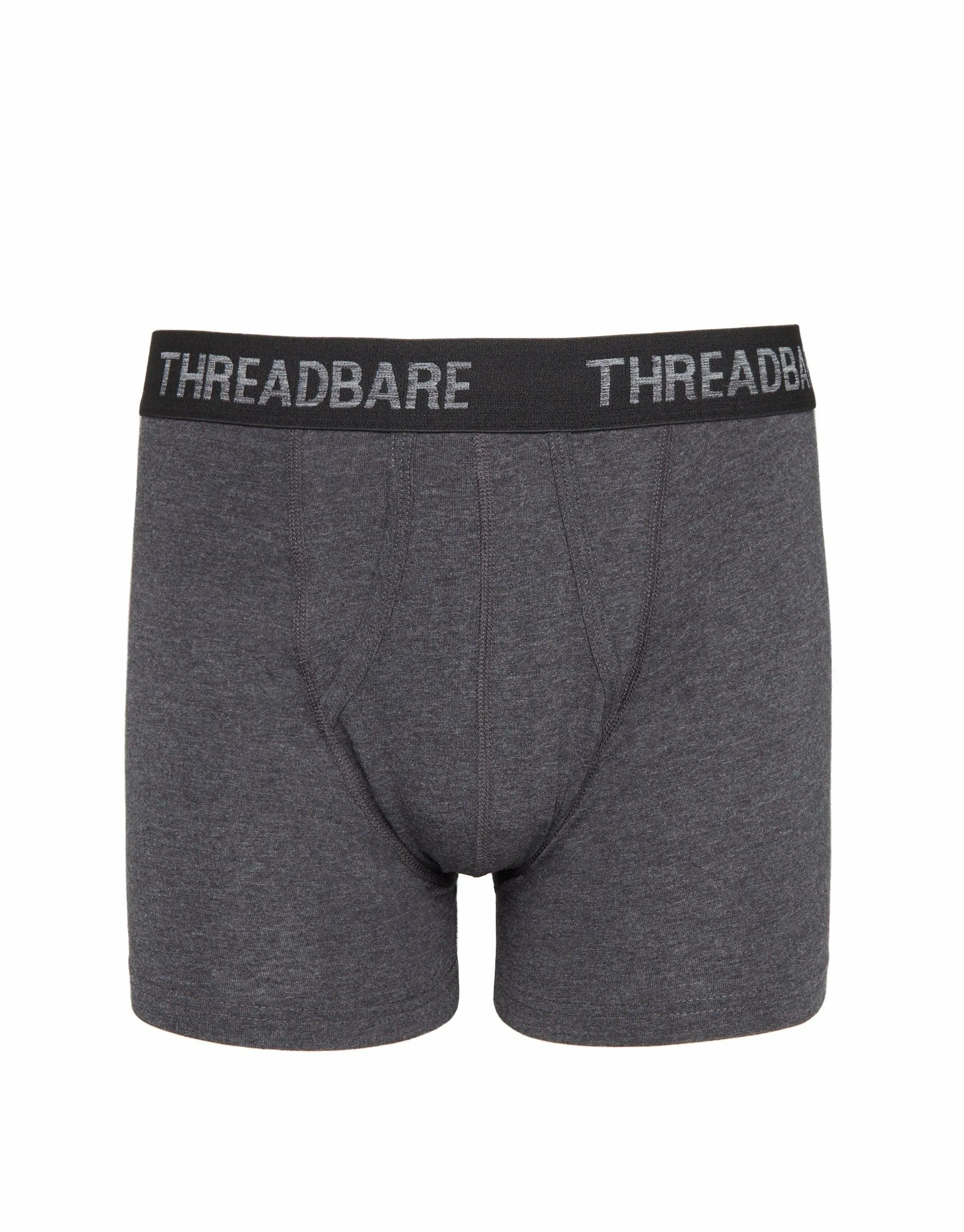 Underwear & Socks | 3 Pack 'Galio' Hipster Boxers | Threadbare