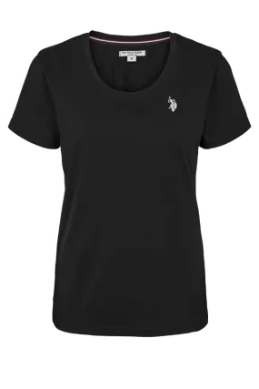 U.S. POLO ASSN. Women T-shirt Amy Black