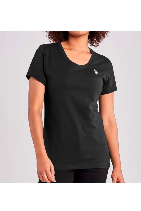 U.S. POLO ASSN. Women T-shirt Amy Black