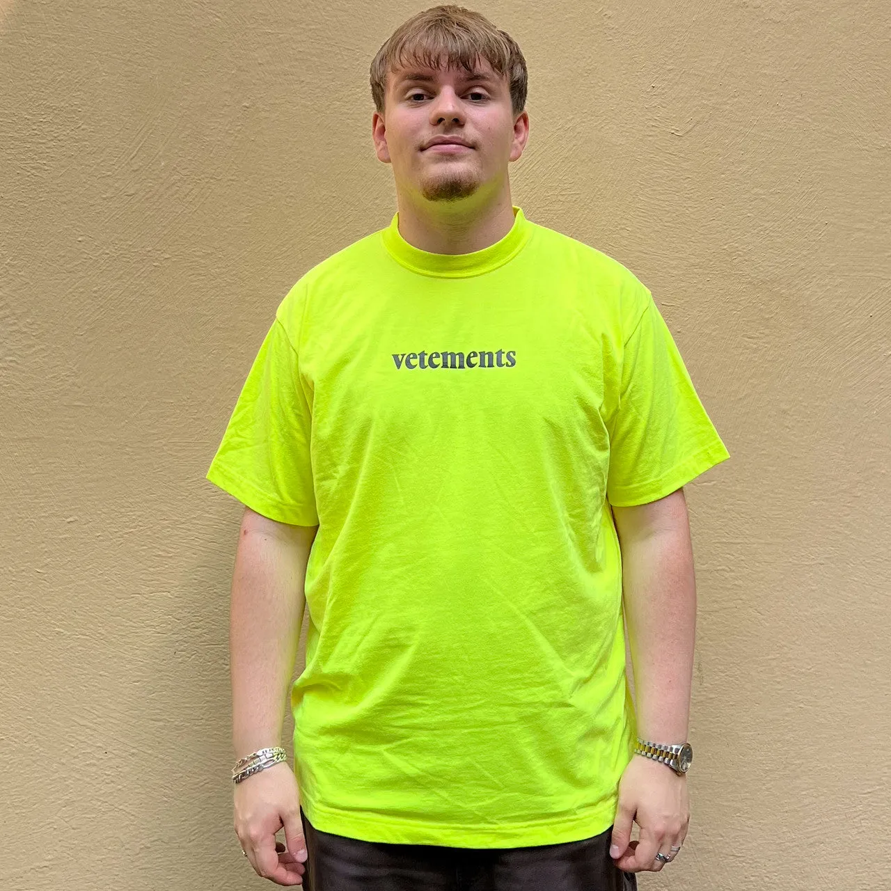 Vetements Tshirt Neon