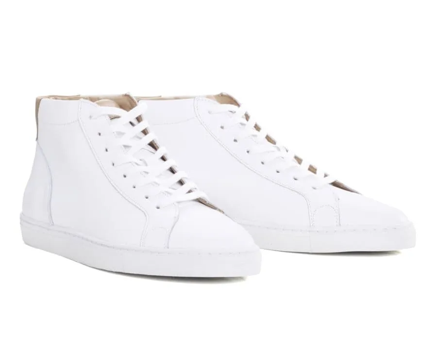 White high top Trainers - THORNLEA