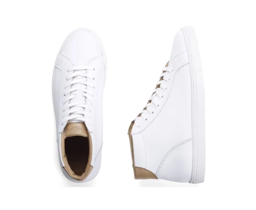 White high top Trainers - THORNLEA