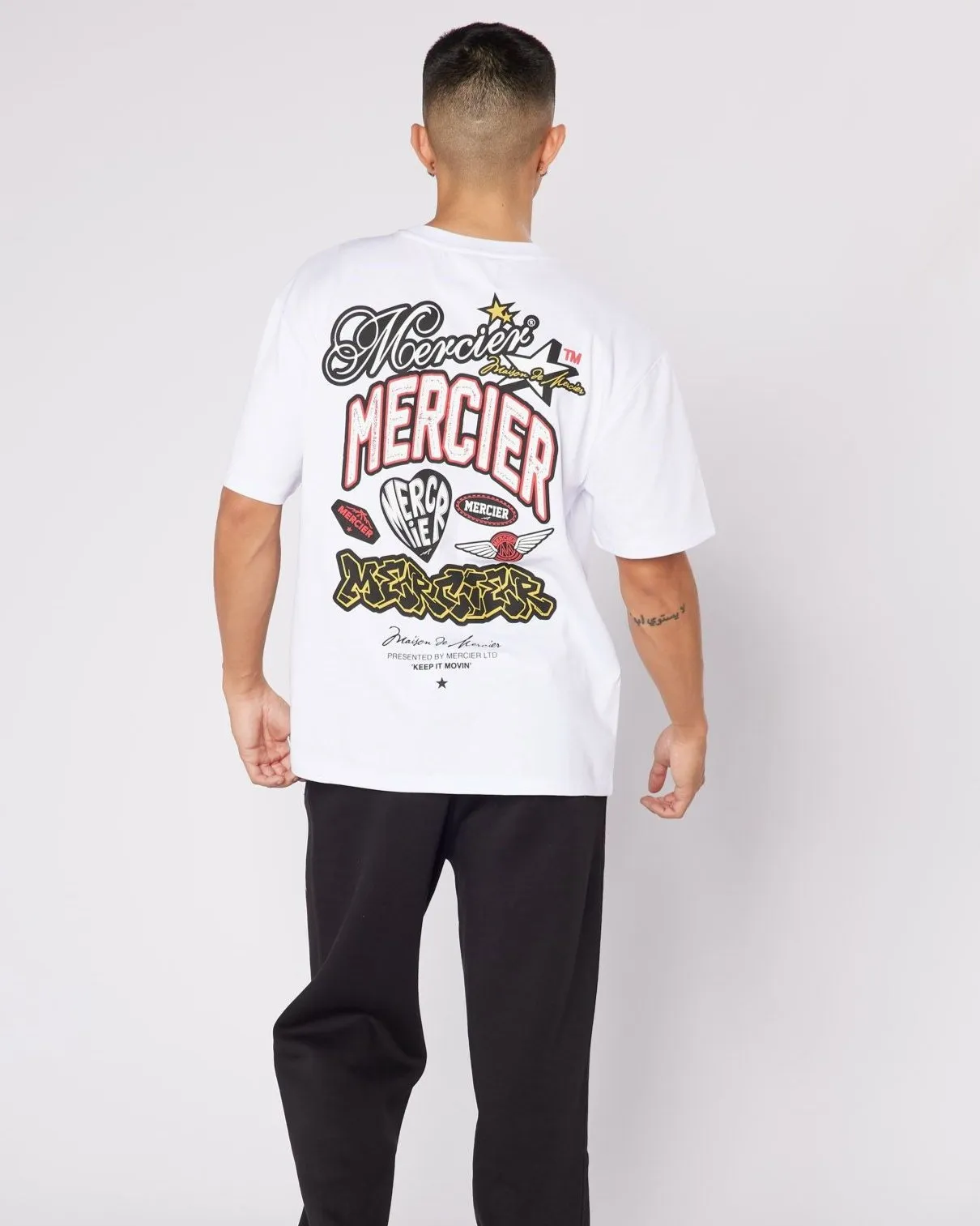 White Mercier Guerrilla Tshirt