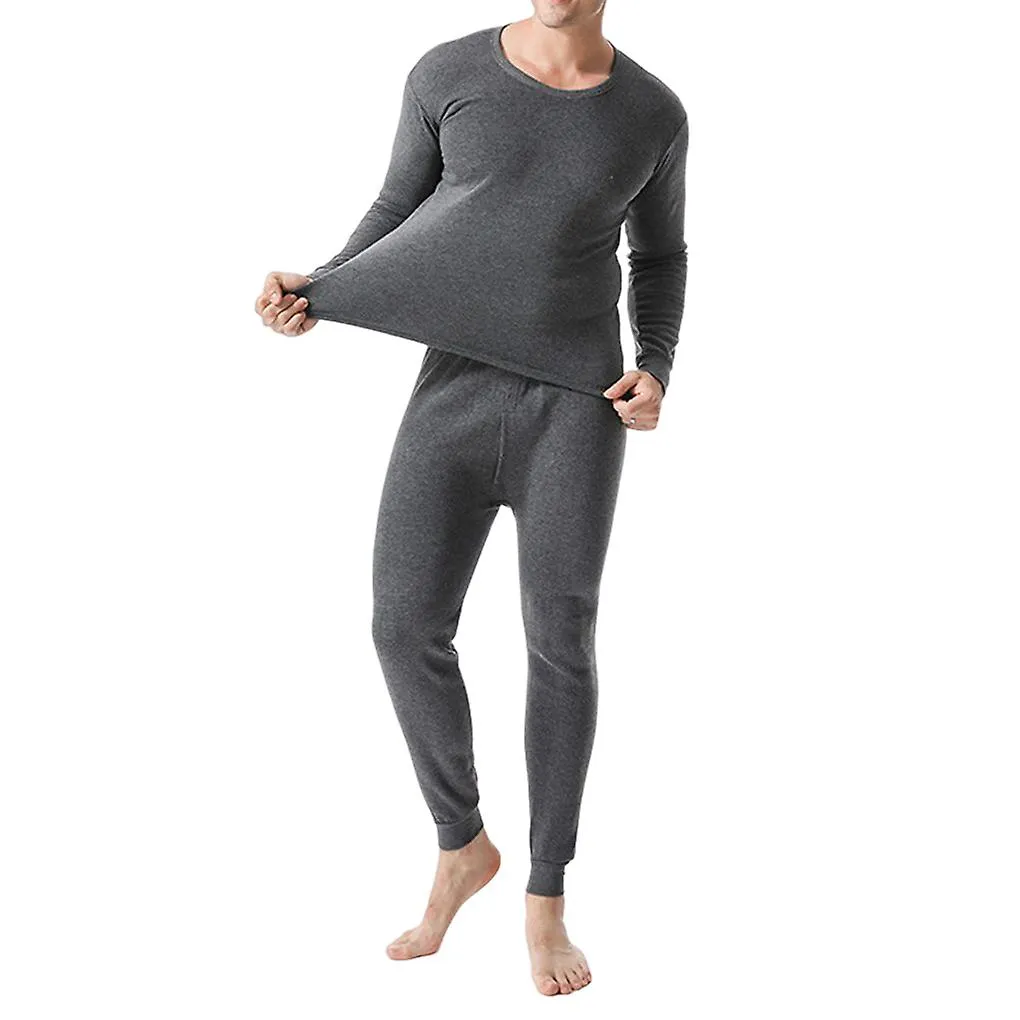 Winter Long Johns Thermal Underwear Plush Warm Clothing T-shirts