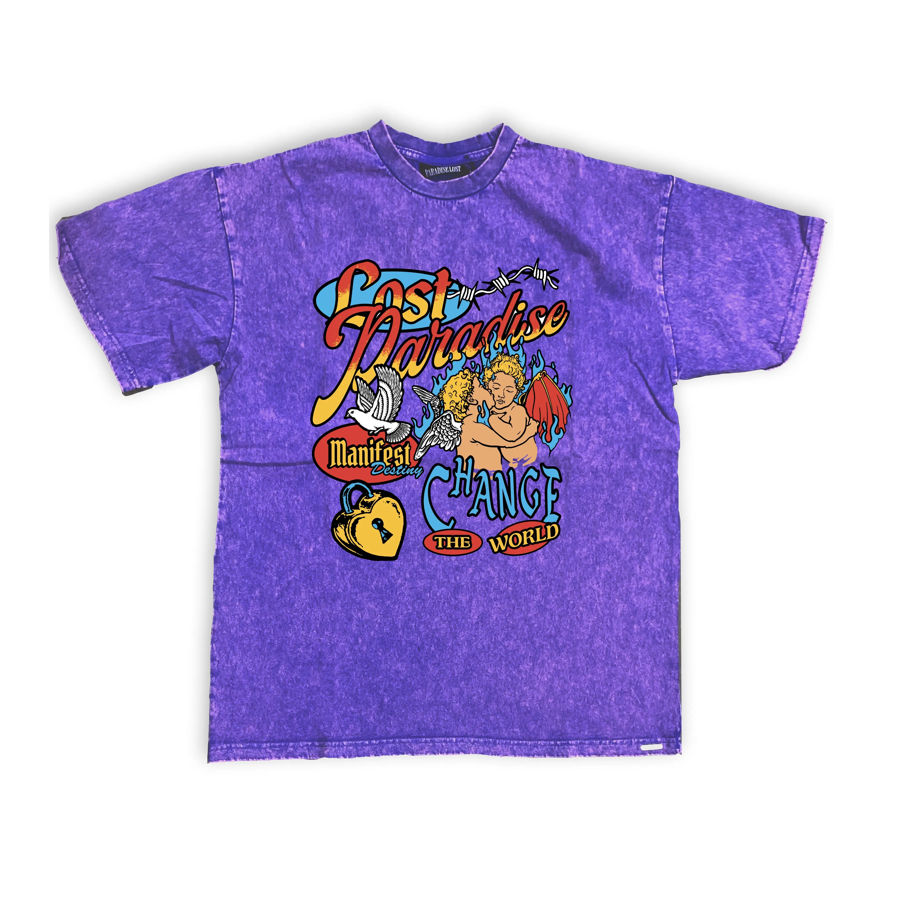 Words Tee Purple Acid - Unlock the Incredible Potential