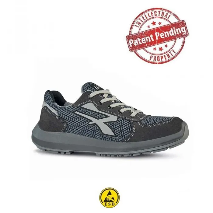 Zapatos de seguridad U Power Draco S1P ESD Red Up